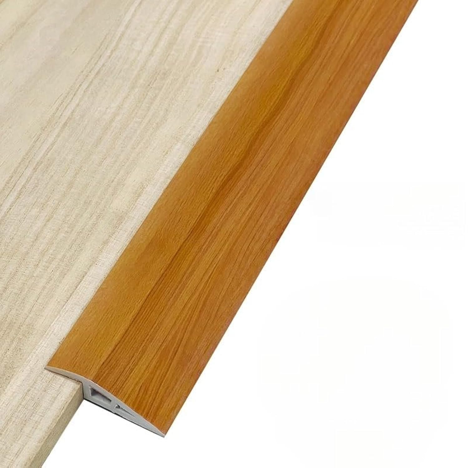 THE WHITE SHOP Door-Threshold-Ramp Floor-Transition-Strip, Thresholds Ramps for Doorways, Edge-Reducer Vinyl-Transition-Strip for Door/Floor(Yellow)