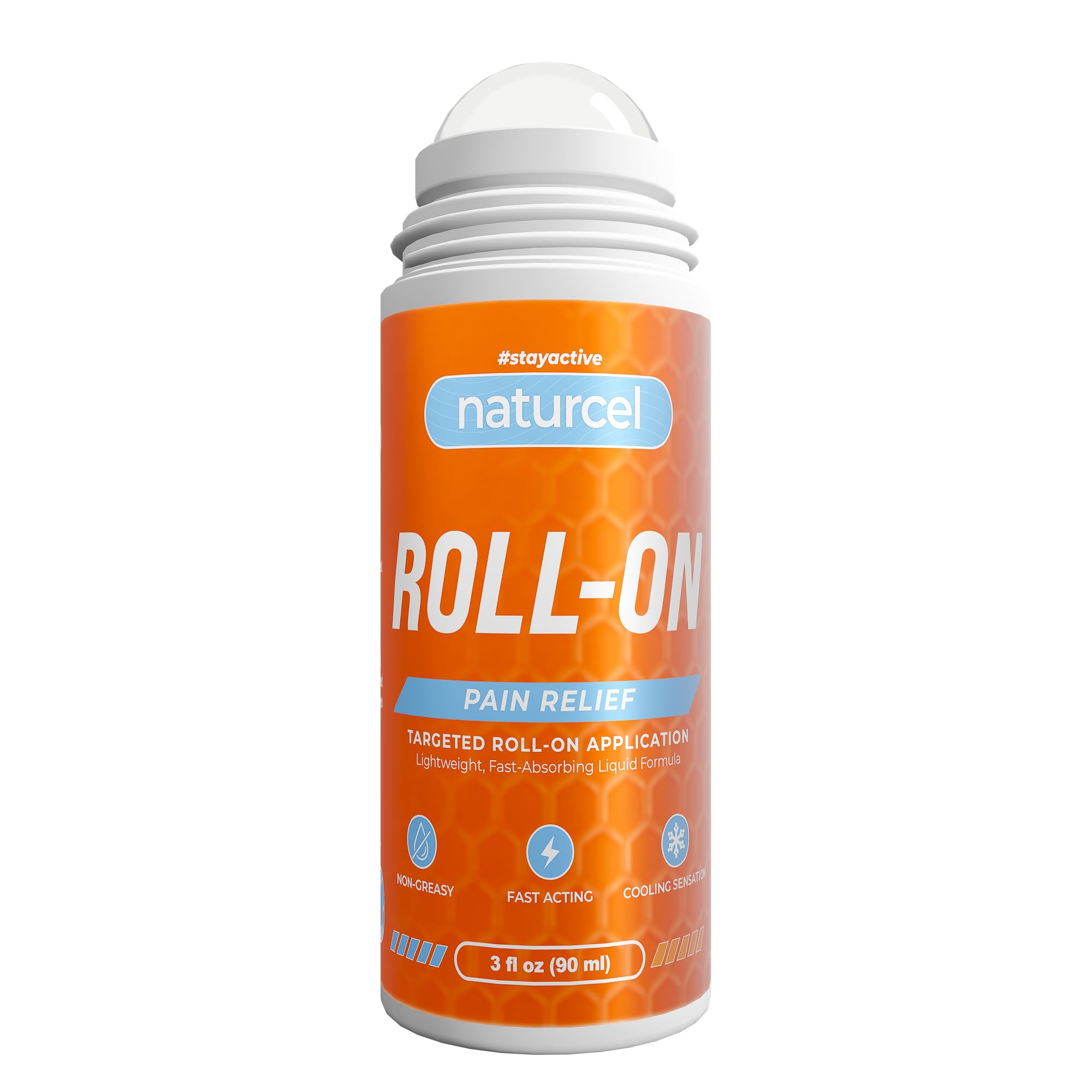 Roll-On, Topical Reliever for Aches and Pains of Muscles and Joints, Cooling, Fast Acting, Mess Free Massage Roller, Colorless (2 Fl Oz) — Amazon image 10