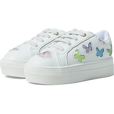 Женские кроссовки Kurt Geiger London Kids Mini Laney Butterfly (Toddler) white