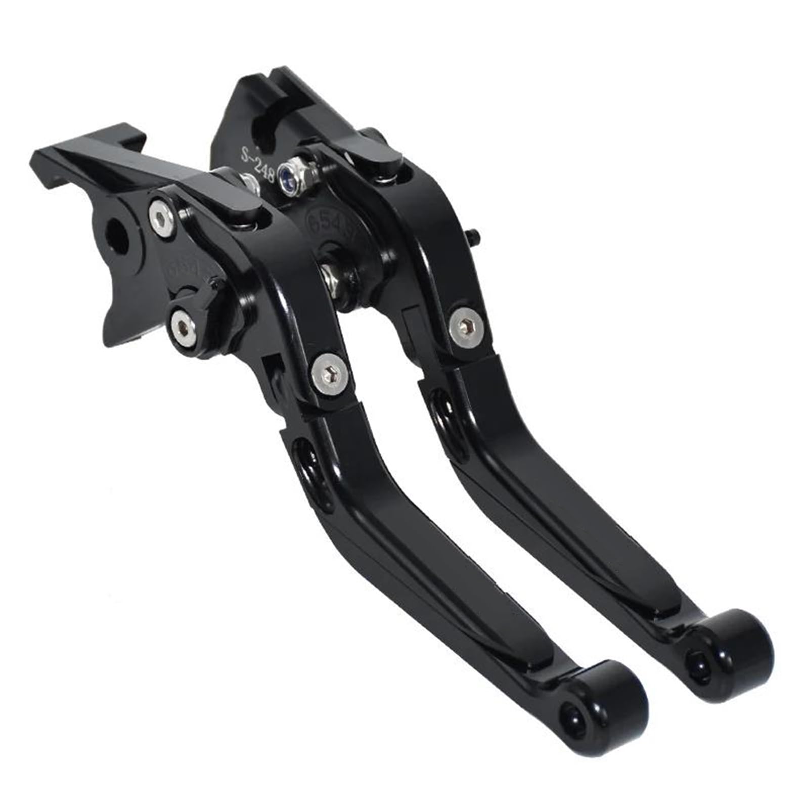 Heyhellnin E For Vog 650 500 Ds 500R 650Ds 500Ds 525 Motorcycl Cnc Adjustabl Folding Xtendabl Brak Clutch Lever Motorbik Brak Levers(E)