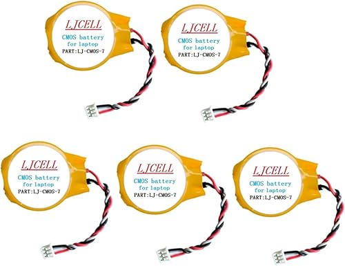 Miniatura 10 de 2 unids Cmos Batería para Dell Latitude E5440 E5450 E6440 E6420 E7440 E7240 para Alienware M11x R1 R2 Área-51 M9700 M9750 Laptop Bios Rtc CR2032