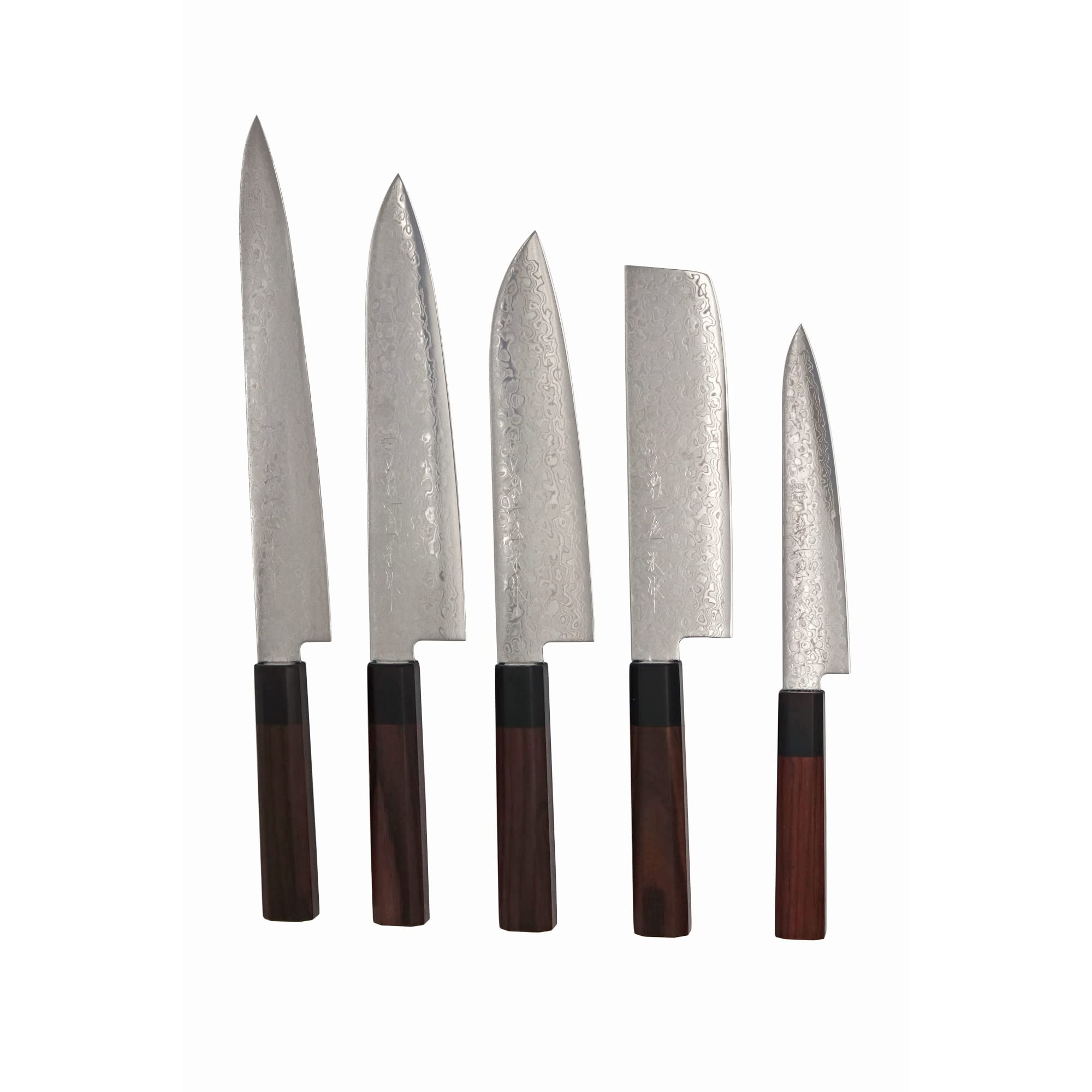 Amazon.com: NWD Nickel Warikomi Damascus Sujihiki: Home & Kitchen