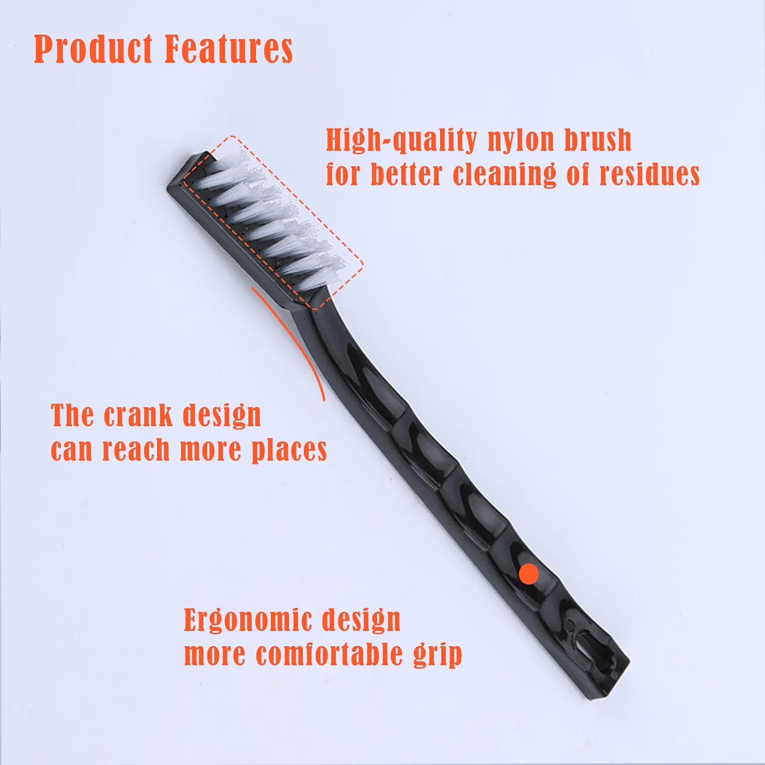 3Pcs Juicer Cleaning Brushes Compatible with Omega 8006, VRT, 8004 8003 VERT VRT350 VRT330 Masticating Juicers Replacement Cleaner, HD Bristles