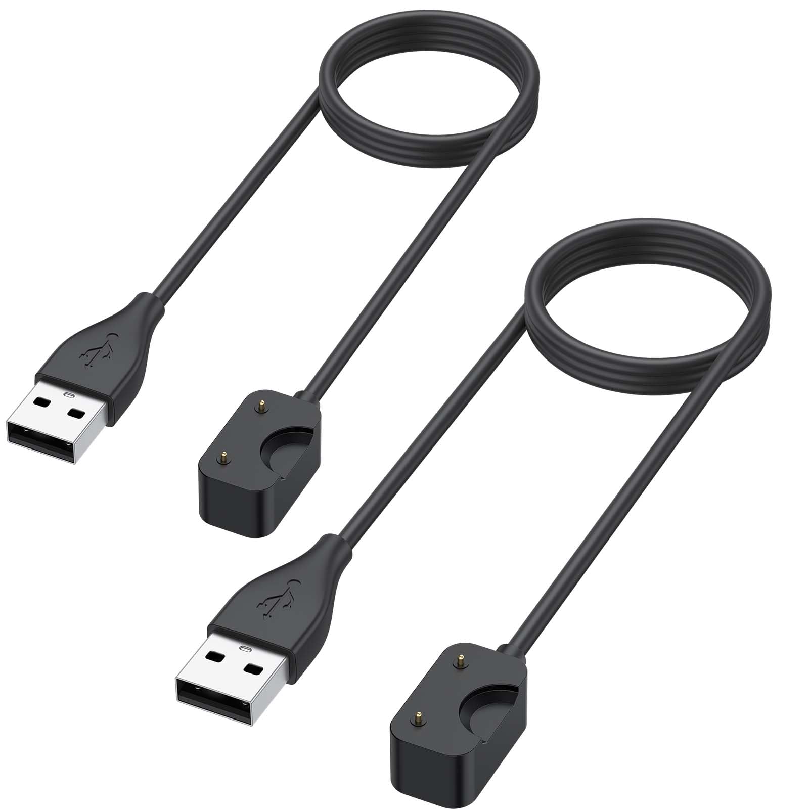 Meliya 2 Pack Charger for Samsung Galaxy Fit 3, 2Pcs USB A Charger Cable Replacement Power Charging Cord for Galaxy Fit 3
