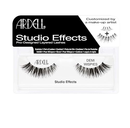 Miniatura 3 de Ardell Lashes Studio Effect Demi Wispies Black (paquete de 3)