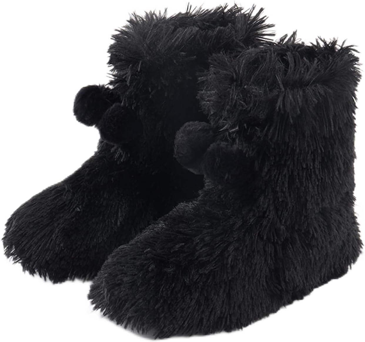 Home Slipper Women's Soft Fleece Plush Warm Indoor House Slipper Boots Shoes