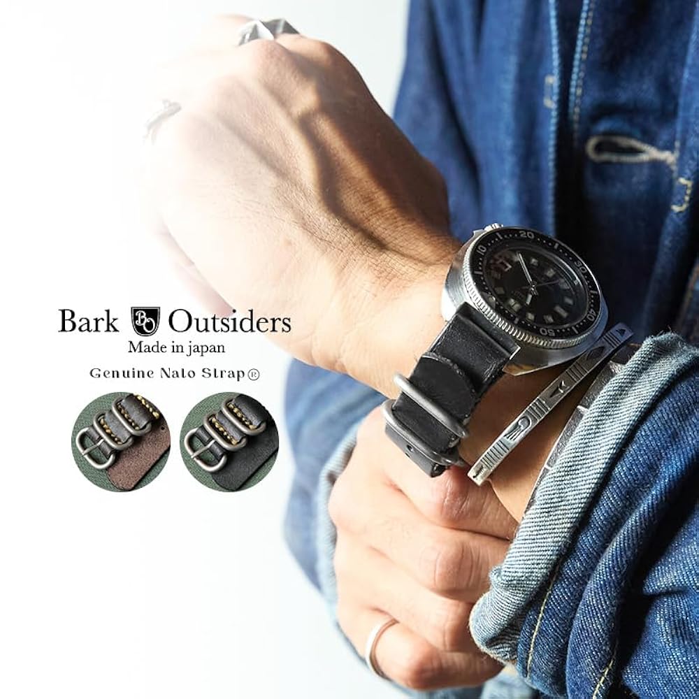 Amazon.co.jp: バークアウトサイダーズ Genuine Nato Strap