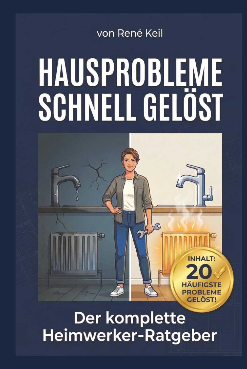 HAUSPROBLEME SCHNELL GELÖST: Der komplette Heimwerker-Ratgeber: 20 Top-Probleme selbst lösen, Handwerkerkosten sparen und dein Haus dauerhaft instand halten – Schritt für Schritt ohne Vorkenntnisse