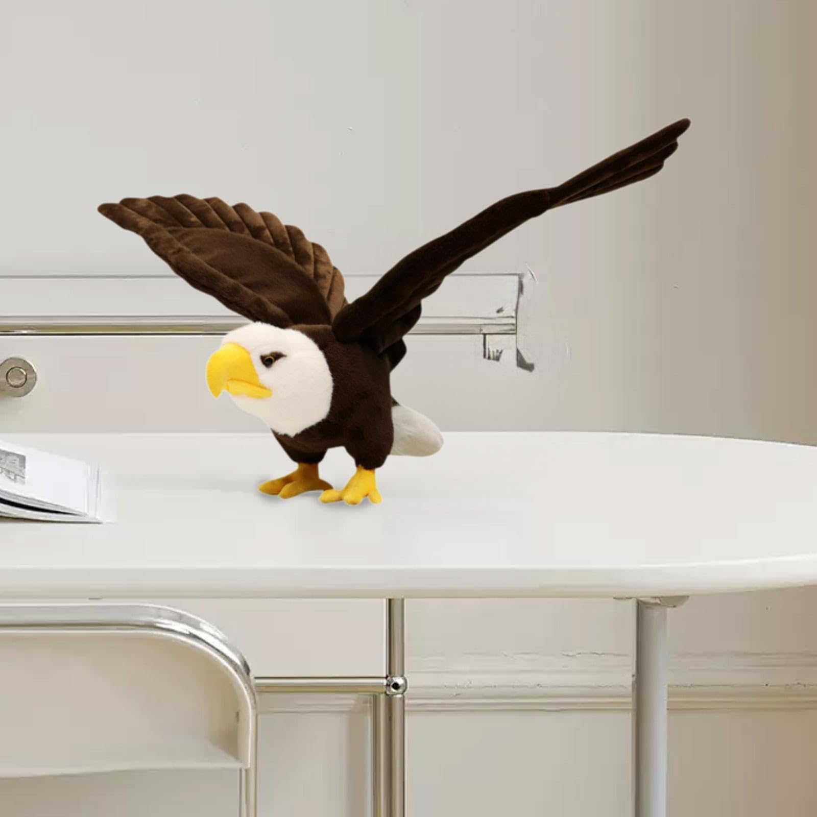 Calva di Peluche, Giocattolo di Peluche a Forma di, Bambola di Peluche a Forma di, Decorazione per La Casa, Giocattolo a Forma di, M