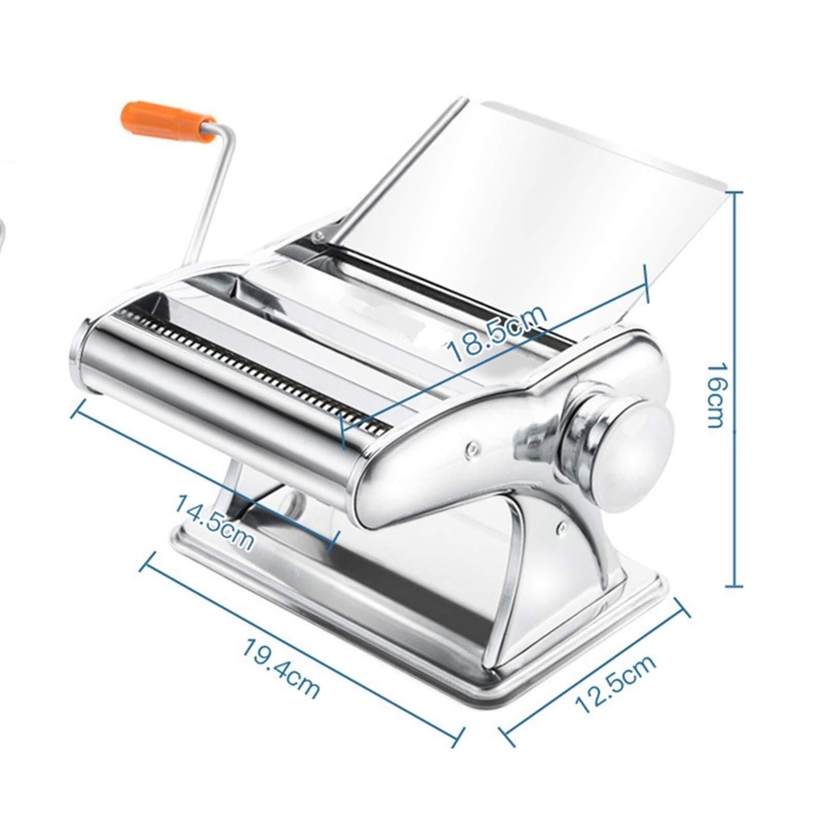 Máquina para Hacer Pasta Máquina para Hacer Pasta Máquina para Hacer Fideos Manual Máquinas para Hacer Fideos de Metal con Espesor Ajustable Adecuado para máquina para ha