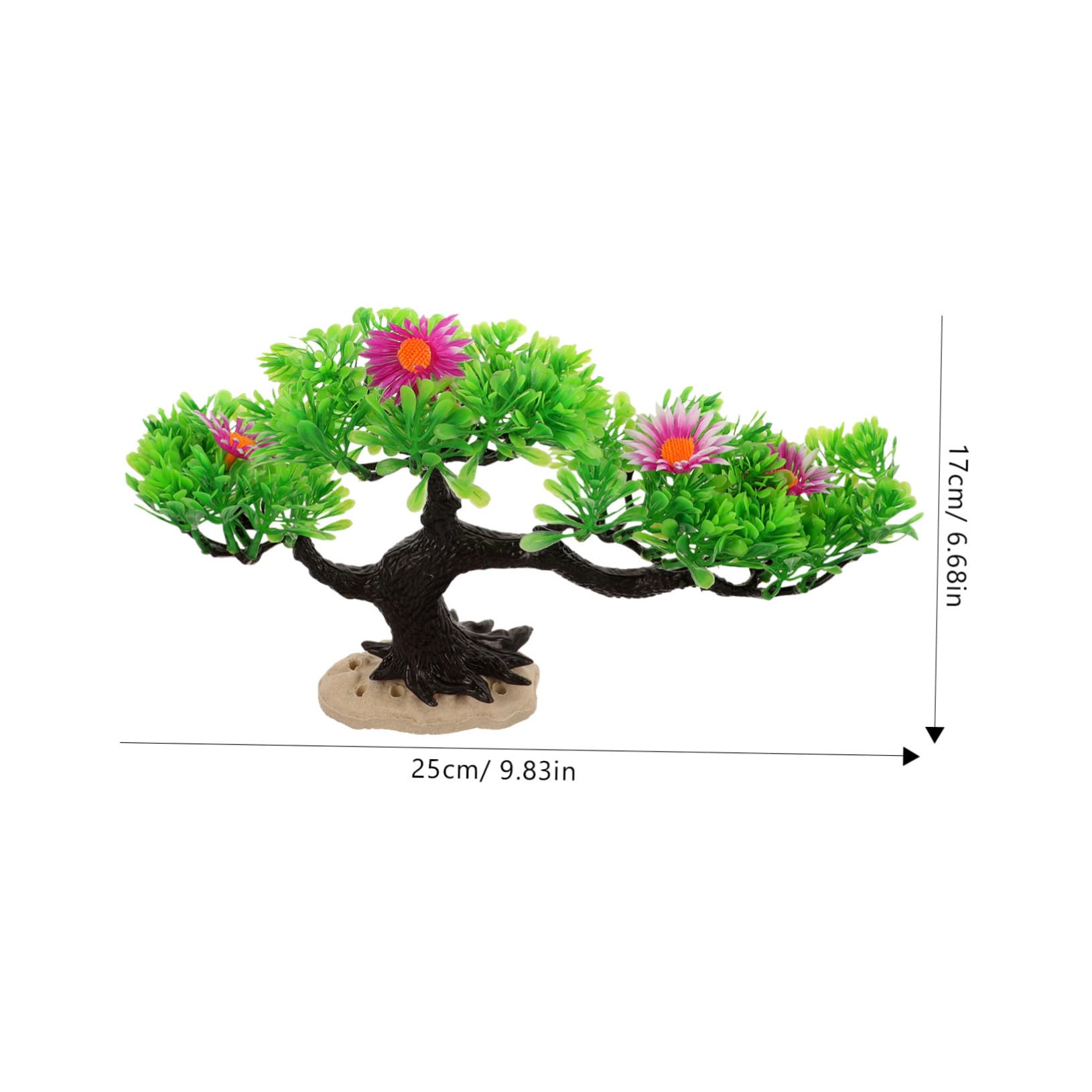BESPORTBLE 5 Stücke Künstliche Pflanzen Baum Für Aquarium Dekorationen Aquarium Landschaft Prop