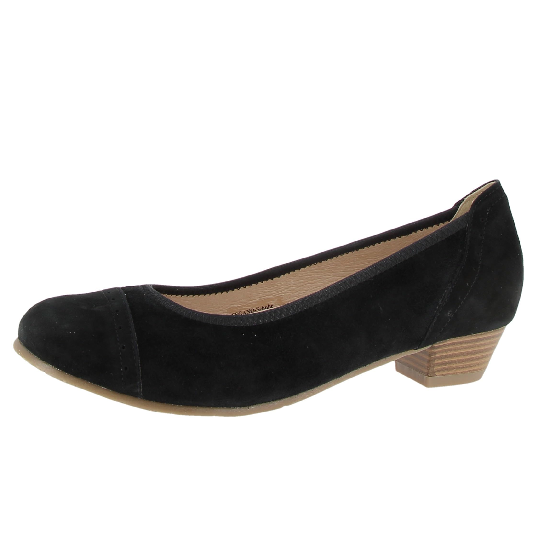 Hirschkogel Women's Court Shoes, Black, 39 EU, Black, 7 UK