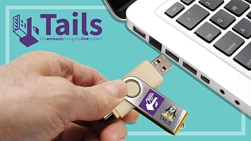 Tails Linux Bootable USB for Private Live Use on PC | Fresh private live environment at every boot; no persistent storage, saved files or settings, no trace