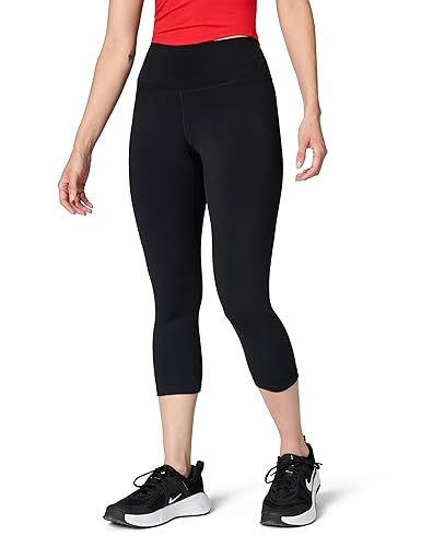 Nike Women’s One High-Waist Crop Leggings, XL — Black