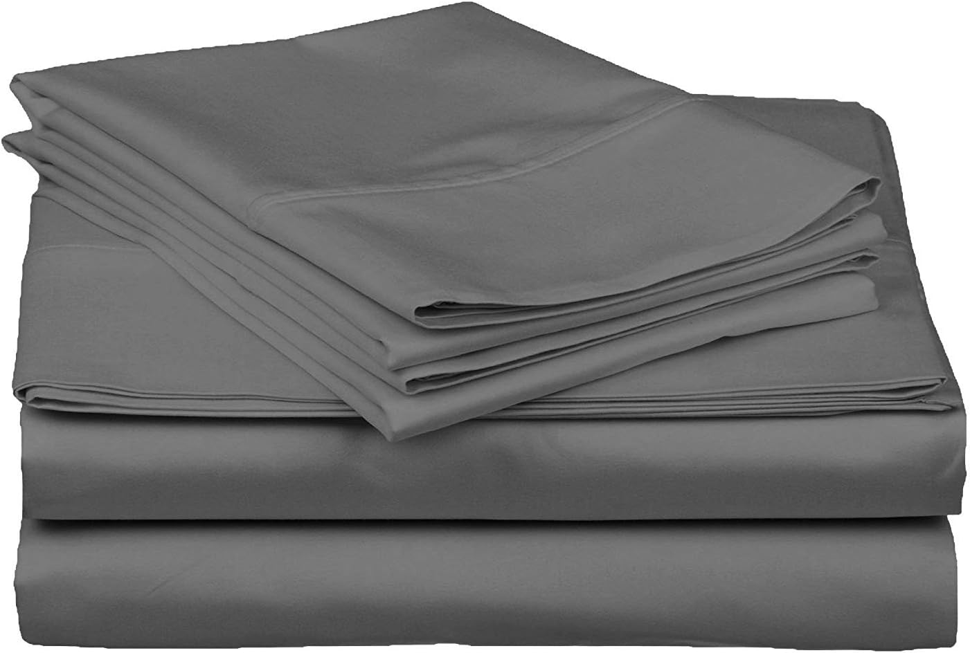 Percale Cotton 4 Pieces Sheet Set 400 TC Soft Breathable