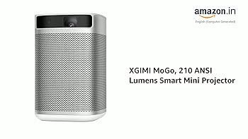 XGIMI MoGo, 210 ANSI Lumens Smart Mini Projector : Amazon.in