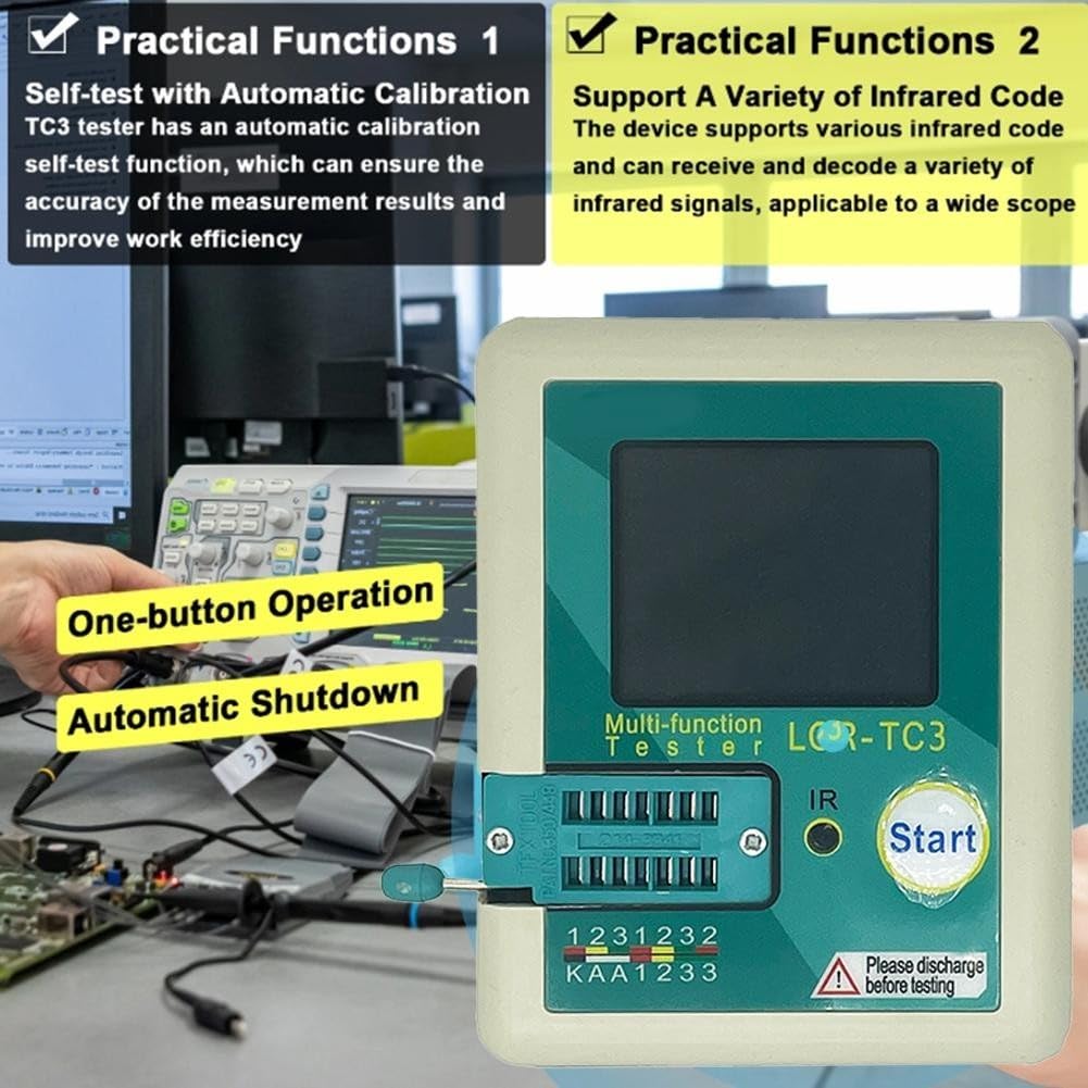 Multifunktionstester für NPN für pnp MOSFET IGBT Bauteile Multifunktionstester