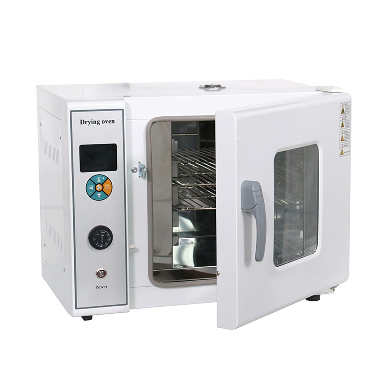 Horno digital de laboratorio de 600 W, controla con precisión la temperatura ambiente +10-300 ℃, incubadora eléctrica de temperatura constante con pantalla digital, incubadora digital