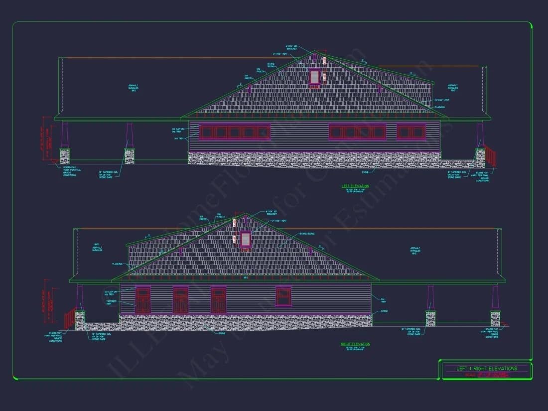 15-1533 Clubhouse Plan - Traditional Farmhouse Home Plan - 3-Bed, 2-Bath, 2,000 SF