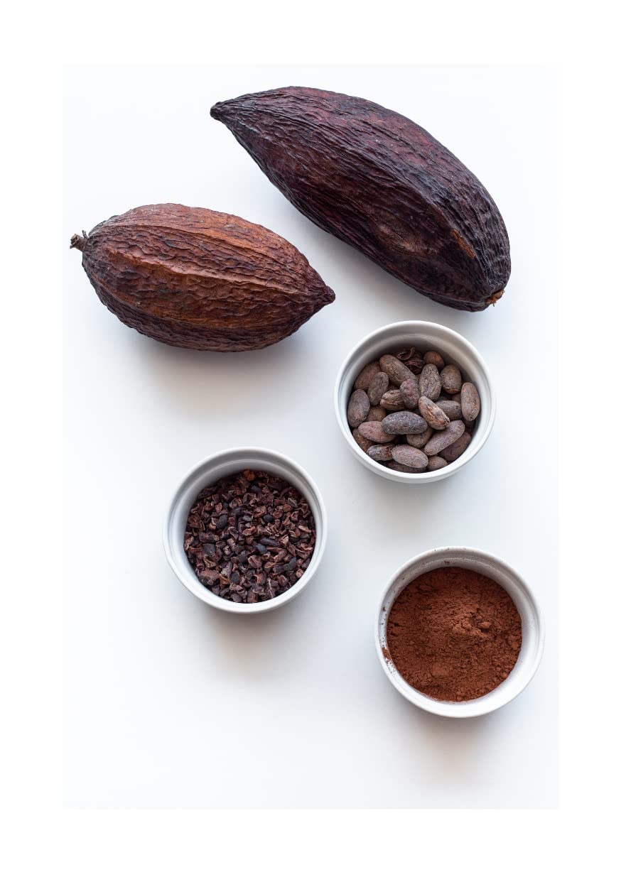Bio Kakao Nibs aus Peru 15 kg | Vegan | Ohne Zusatsstoffe | Ideal als Porridge Topping, Müsli Topping oder zum Backen