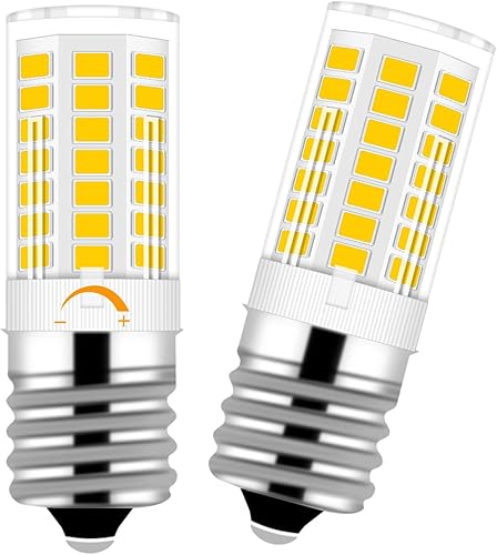 Miniatura 8 de Bombillas LED E17 regulables de 3 W para microondas sobre estufa, equivalente a 40 W, luz blanca diurna 6000 K, apta para microondas Whirlpool