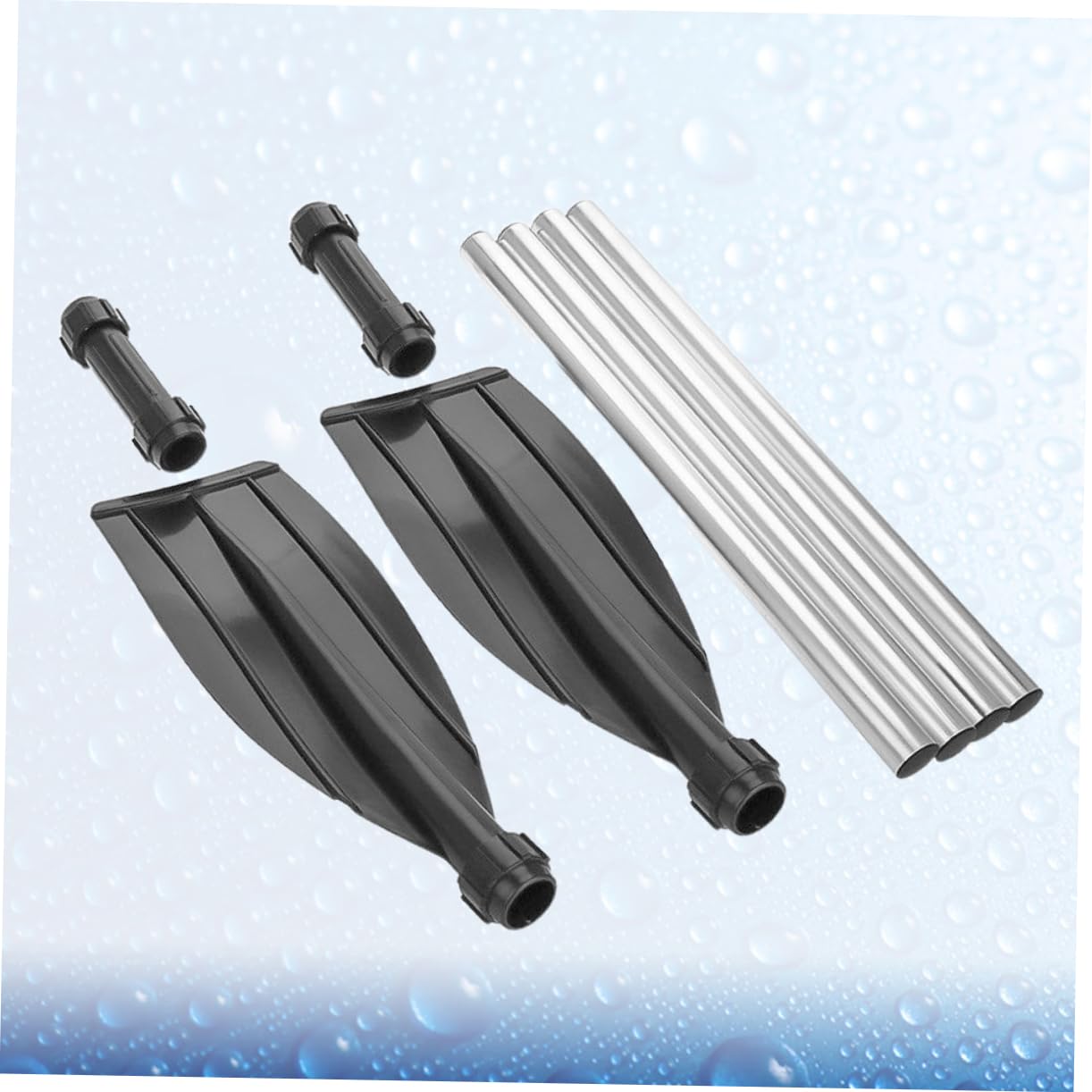 Doppelend Kajakpaddel aus Aluminiumlegierung, Abnehmbar, 210cm