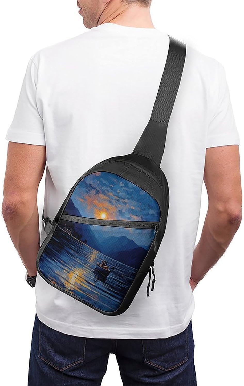 Boat Tour Crossbody Backpack Sling Bag