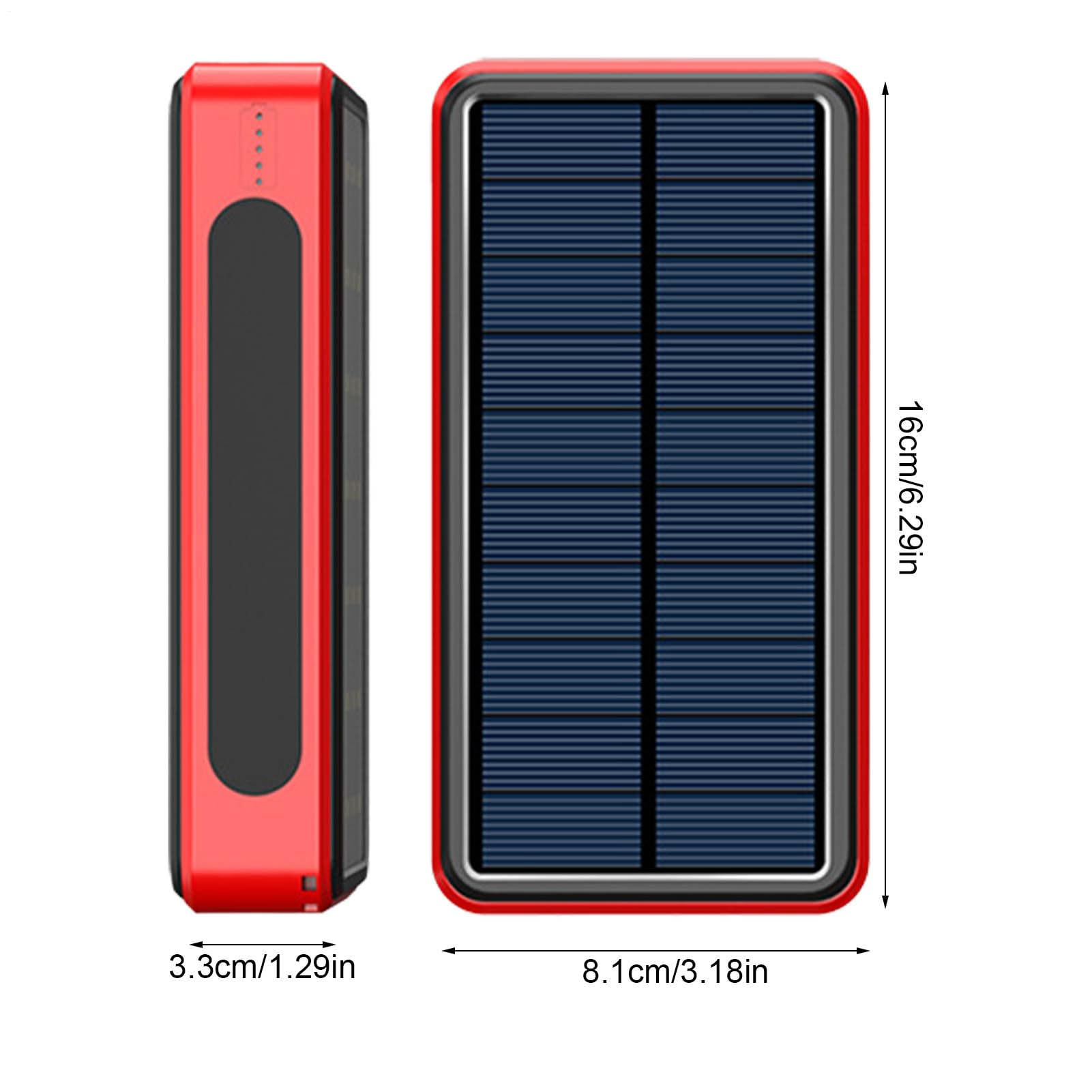 Caricatore solare - Power Bank del telefono portatile, Caricatore solare