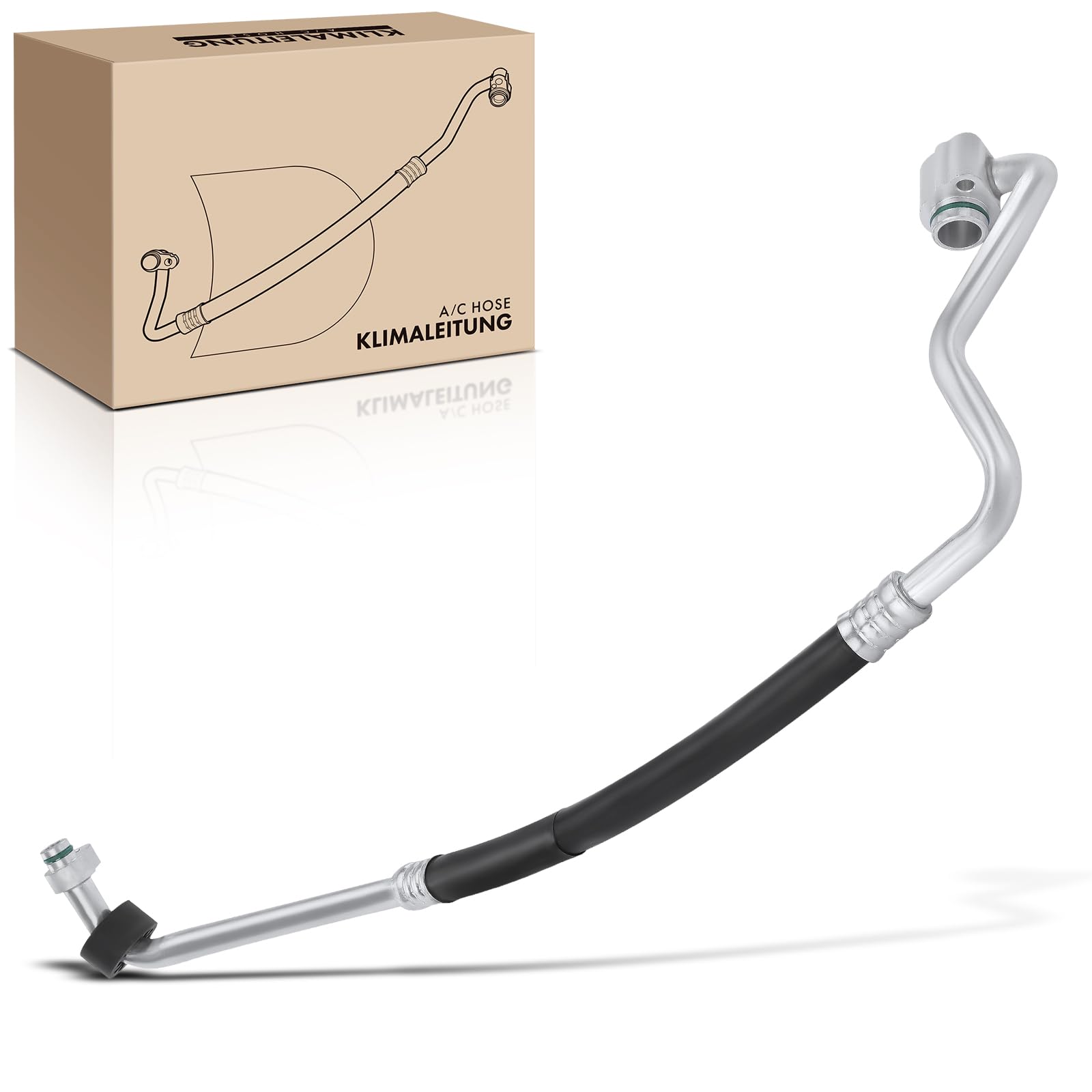 Frankberg Tubo di Carica Refrigerante Compatibile con T.o.u.a.r.e.g 7L6 7L7 7LA 3.0 V6 TDI Q7 4LB 3.0 TDI q.u.a.t.t.r.o Replace# 7L6820744BQ,HA113425C