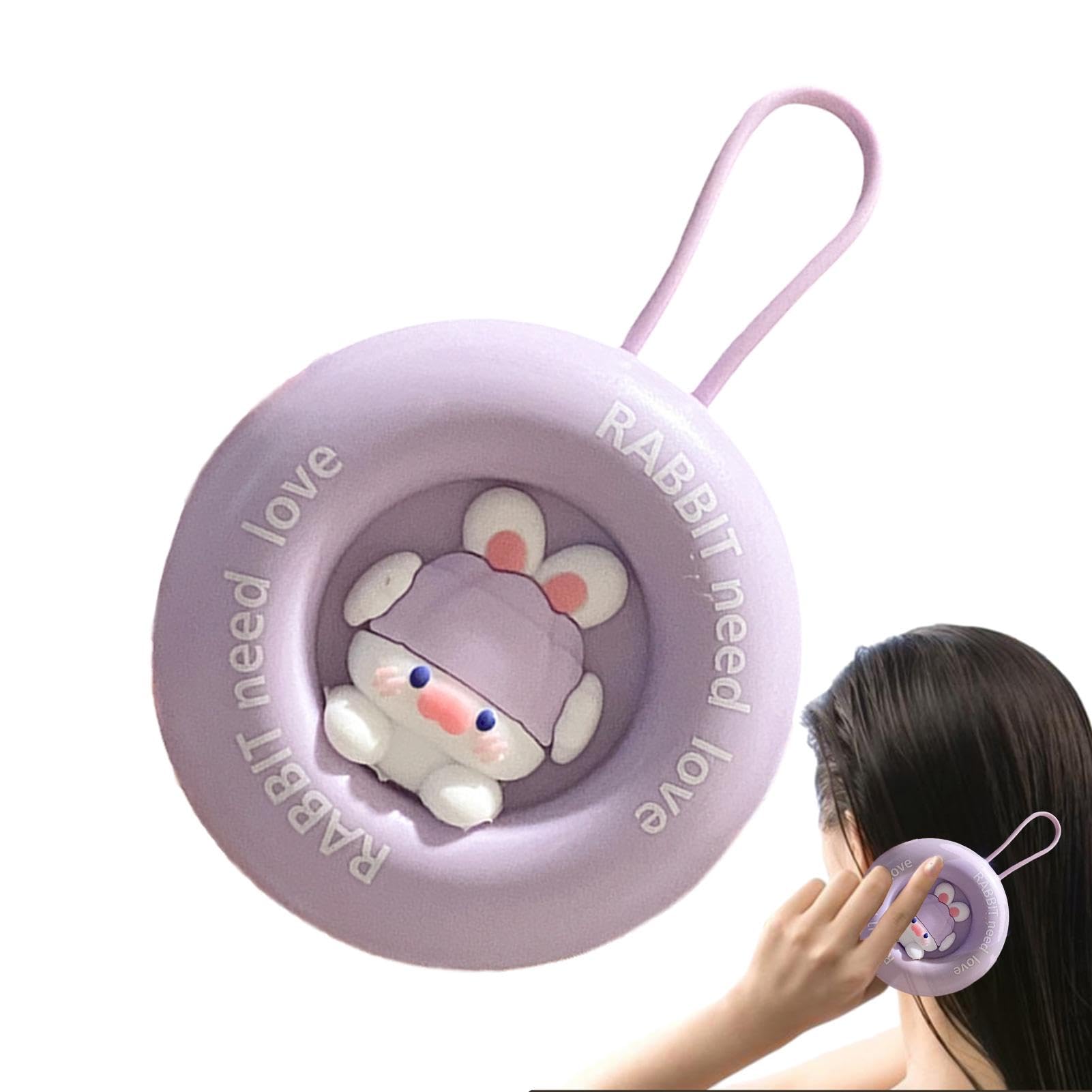 Scrubber per capelli, strumento per massaggio del cuoio capelluto Spazzola