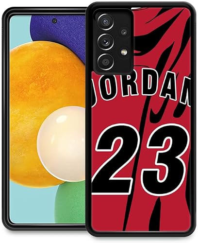 Funda compatible con Samsung Galaxy A32 5G, regalo para fanáticos del baloncesto 0B02, diseño de patrón de lujo para hombres y niños, funda disponible en Yaxa El Salvador