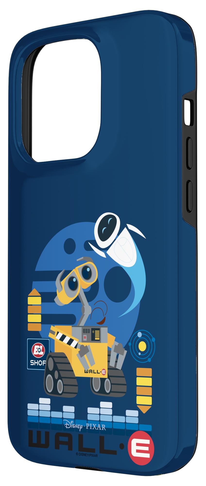 Amazon.com: iPhone 15 Pro Disney Pixar Wall-E Shapers Eve Case : Cell Phones  & Accessories