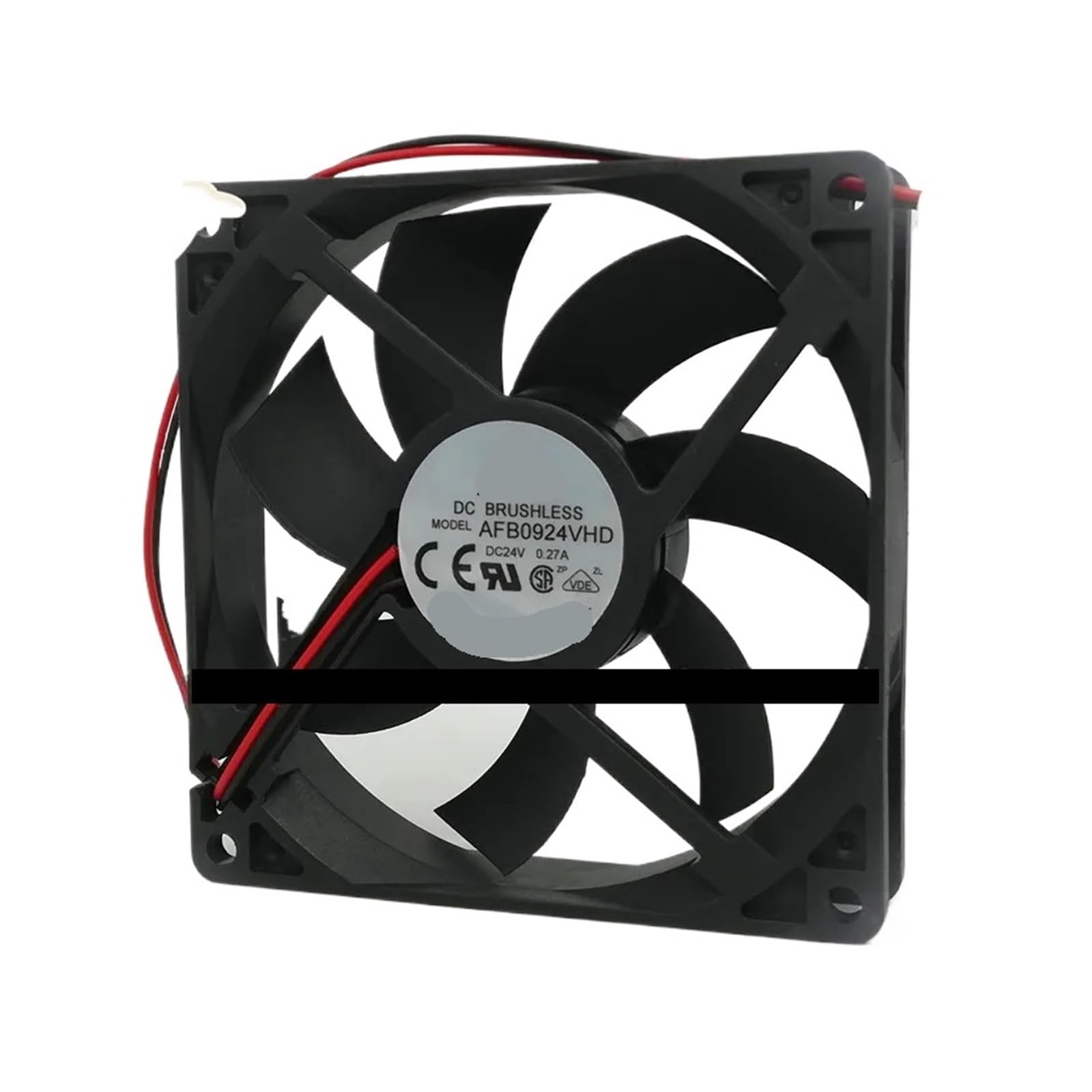 UITGVDQAT AFB0924VHD DC 24V 0.27A 90x90x20mm 2-Wire Server Cooling Fan