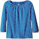 Scout + Ro Girls' Long-Sleeve Novelty Shirred-Neck Knit Top