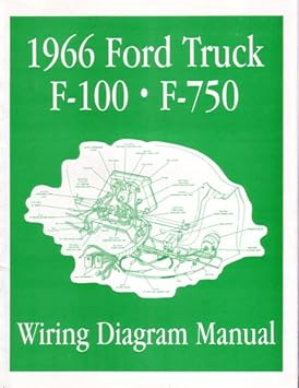 bishko automotive literature Electrical Wiring Diagrams Schematic Manual Compatible with 1966 Ford F-100 F-150 to F-750 Truck