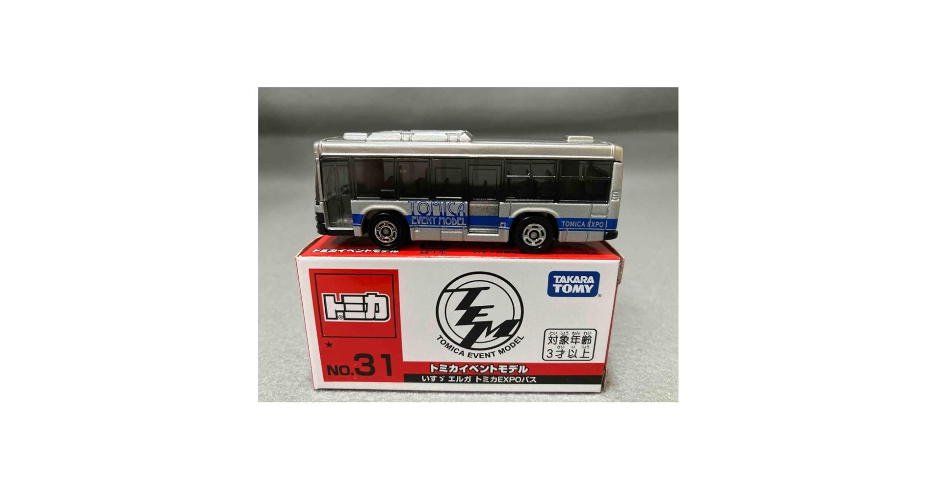 Amazon.co.jp: トミカ No.31 いすゞ エルガ トミカEXPOバス