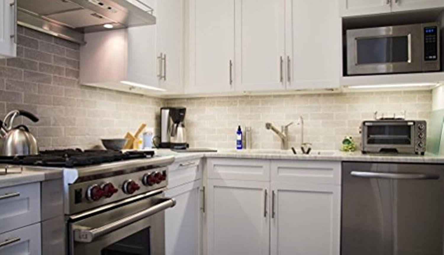 30 Pack 12mm Stainless Steel Kitchen Cabinet Handles T Bar Pull (8" Overall Length,5" Hole Centers)
