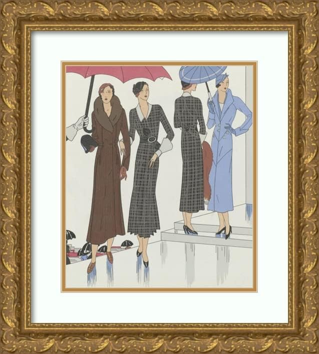 ArtDirect Anonymous 15x17 Gold Ornate Frame and Double Matted Museum Art Print Titled - Art - Taste - Beauty, P. 17 (1931)