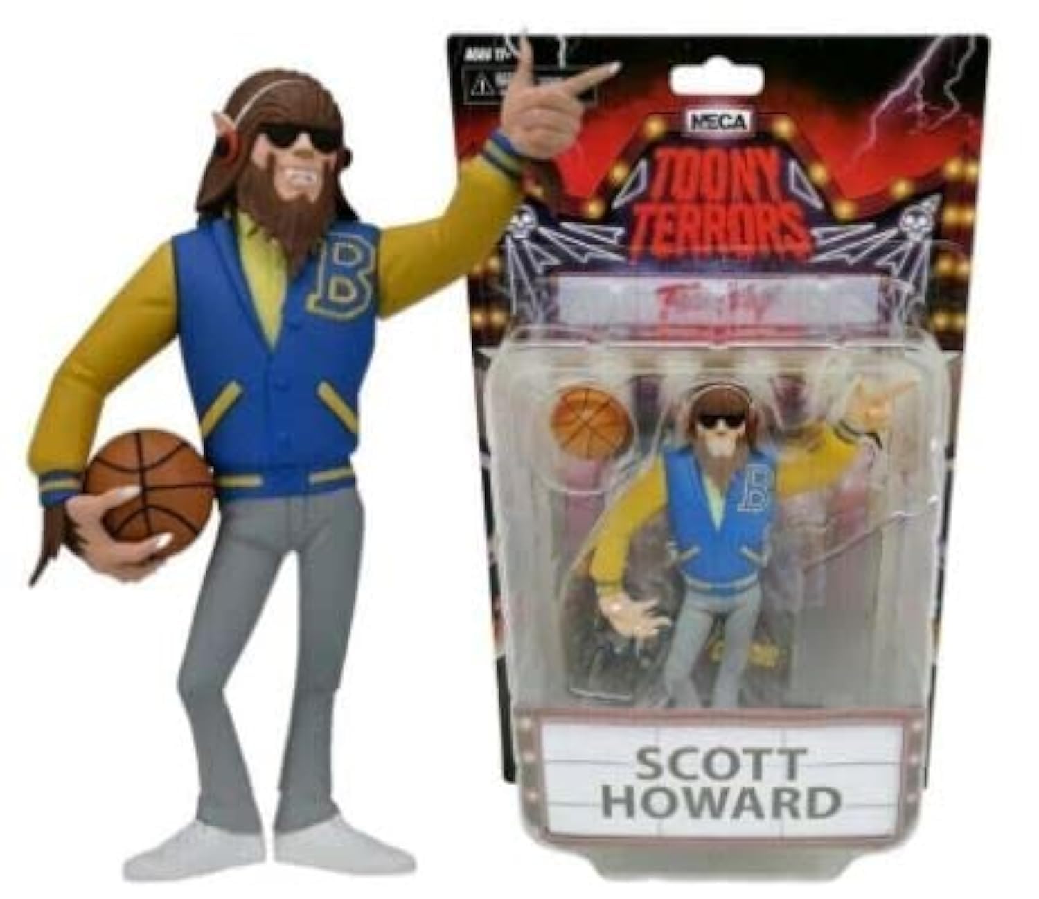 NECA Scott Howard (Teen Wolf) 15 cm Toony Terrors Série 7 | Amazon
