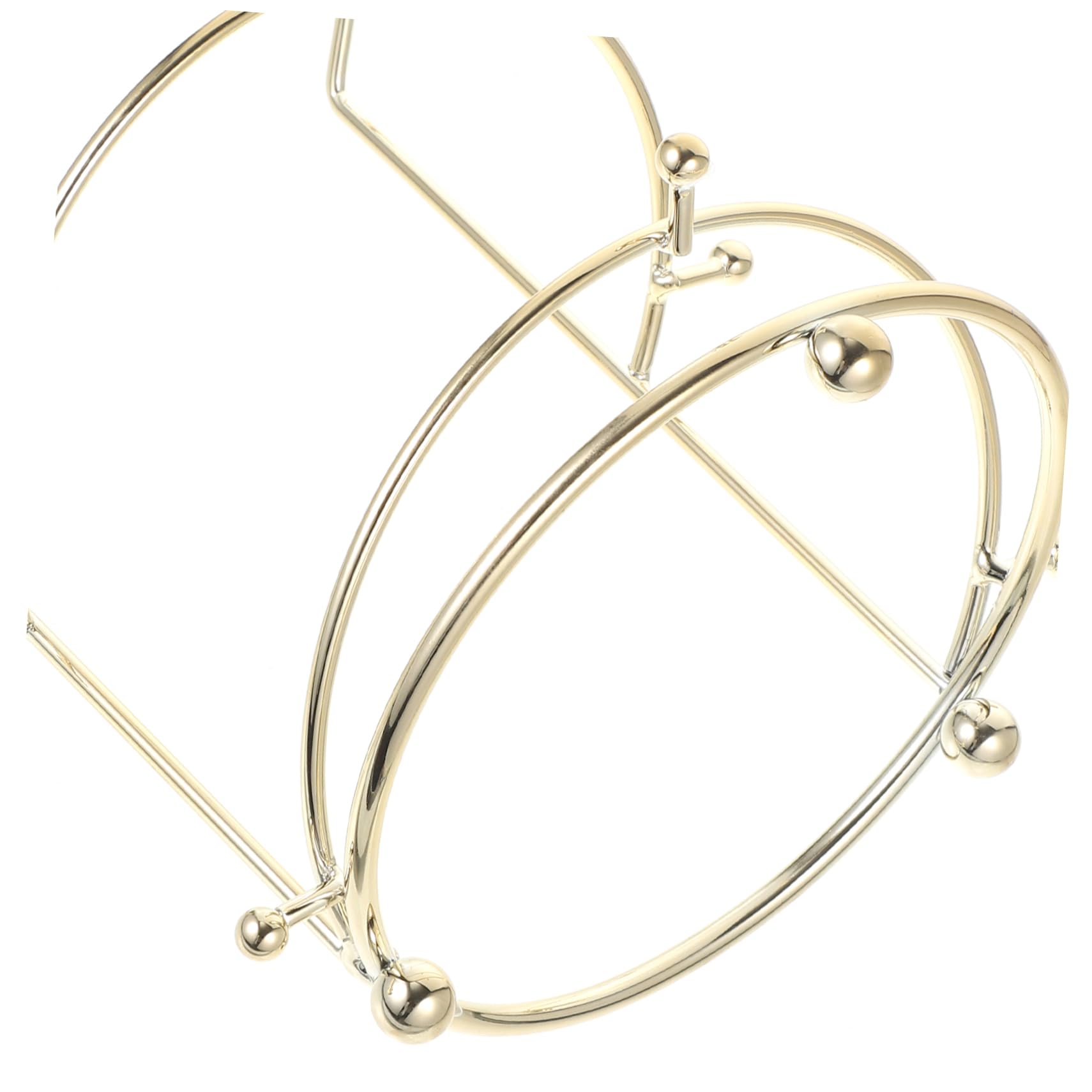 ERINGOGO Bride Rack Display Stand Metal Headpiece Rack Elegant Organizer Crown Display