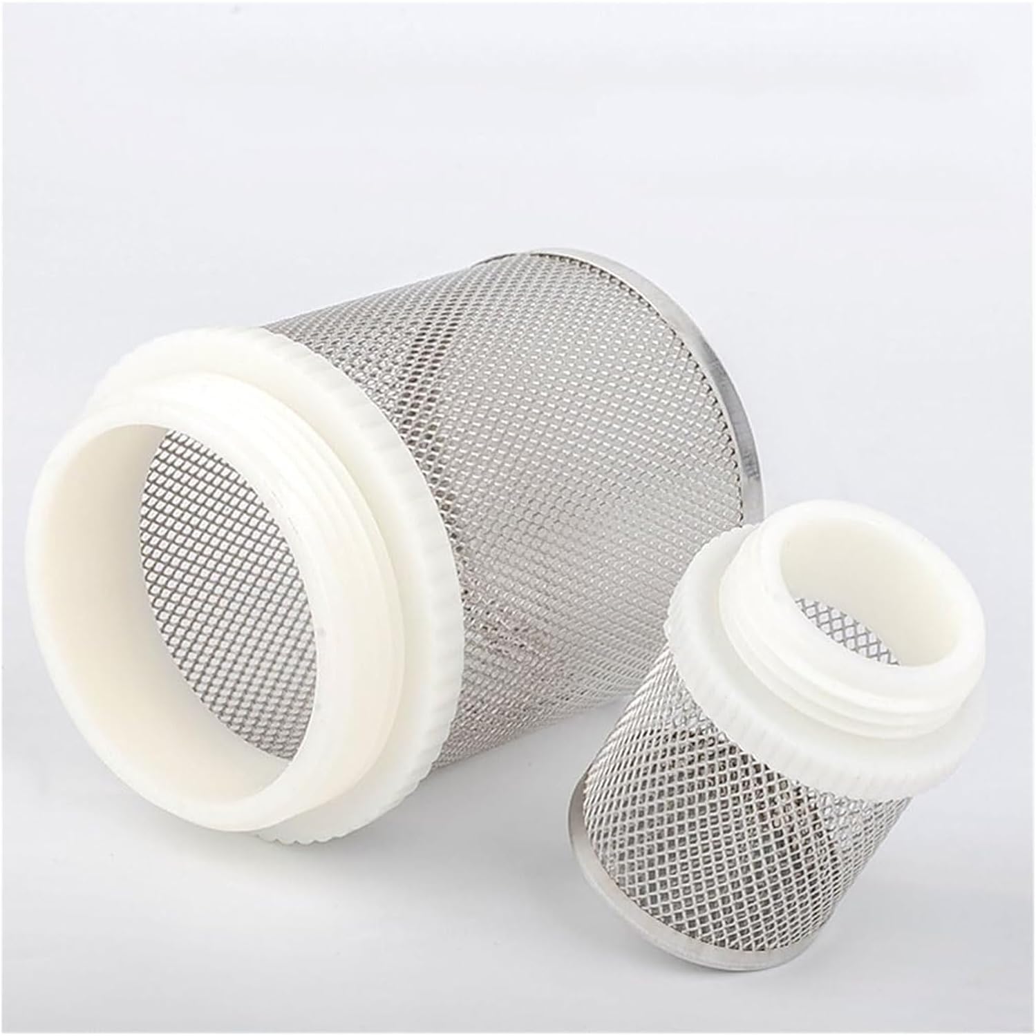 Water Filter Strainer, 1pcs Stainless Steel Net Filter, Garden Irrigation Aquarium Fish Tank Filter Water Pump Hose Mesh Strainer(Size:1/2")(1/2")(1/2")