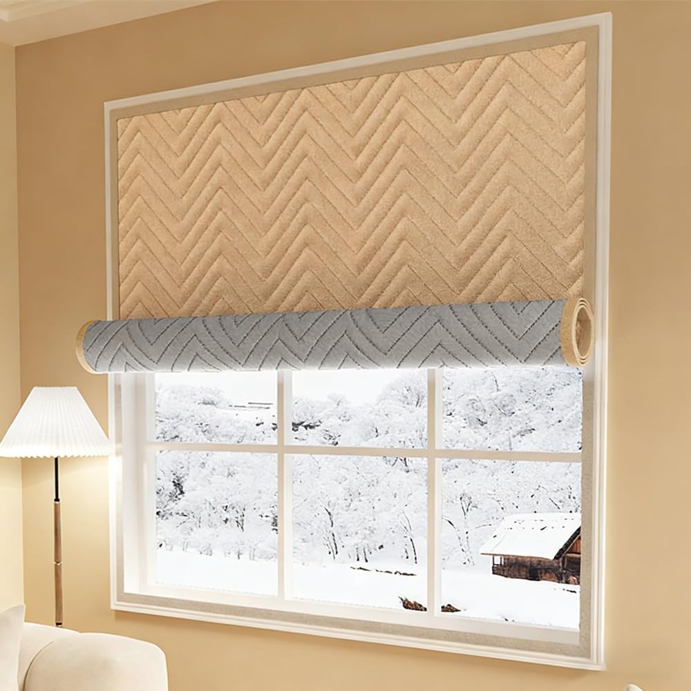 Rideau isolation thermique pour stopper le froid aux fenêtres en hiver