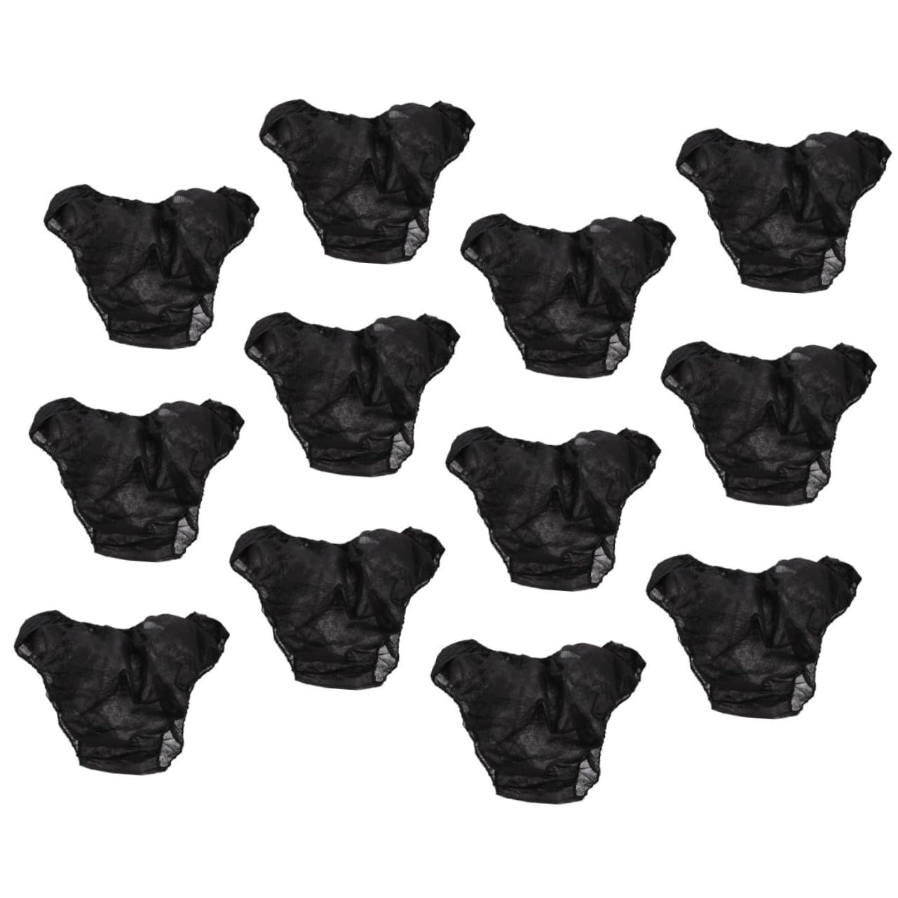 MOLUCKFU Thermal Underwear for Women Pack of 12 Seamless Underpants Breathable Disposable Panty