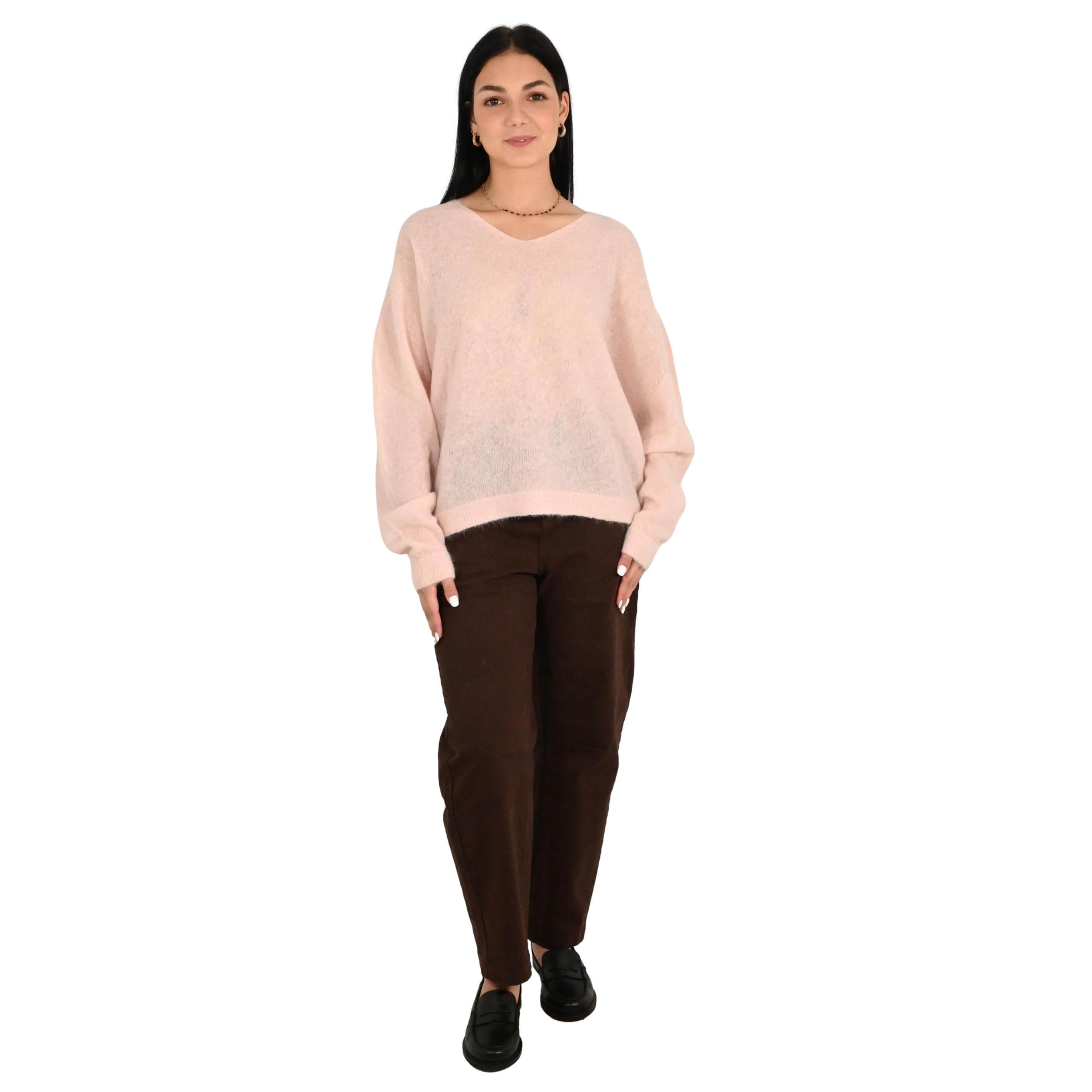 Kontatto maglia donna rosa confetto 3M1769C