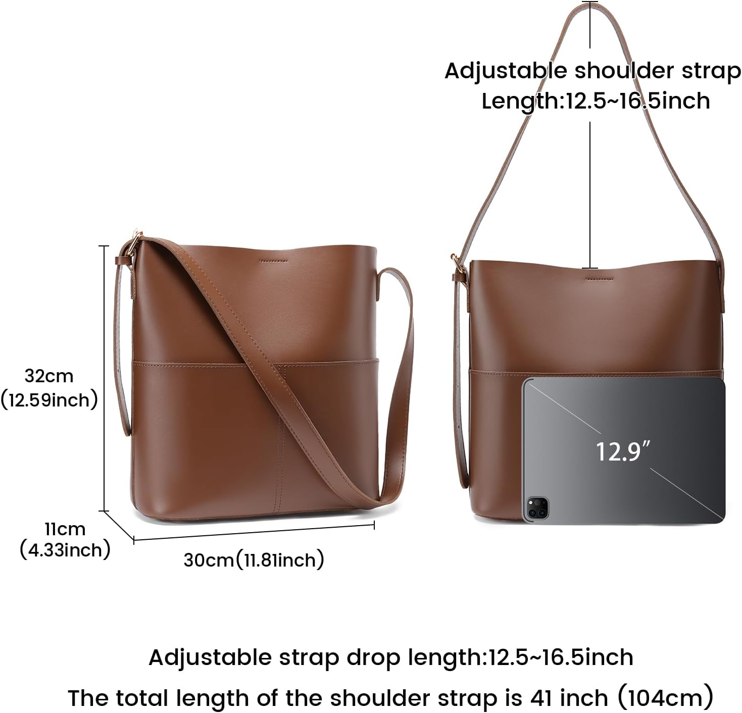 RNIEGA Wristlet Clutch Purses for Women Genuine Leather Crossbody Purse Wallet Small Cell Phone Bag with Shoulder and Wrist Straps