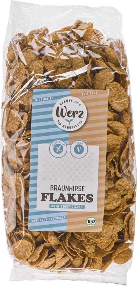 Braunhirse Flakes, glutenfrei 12 x 250 g
