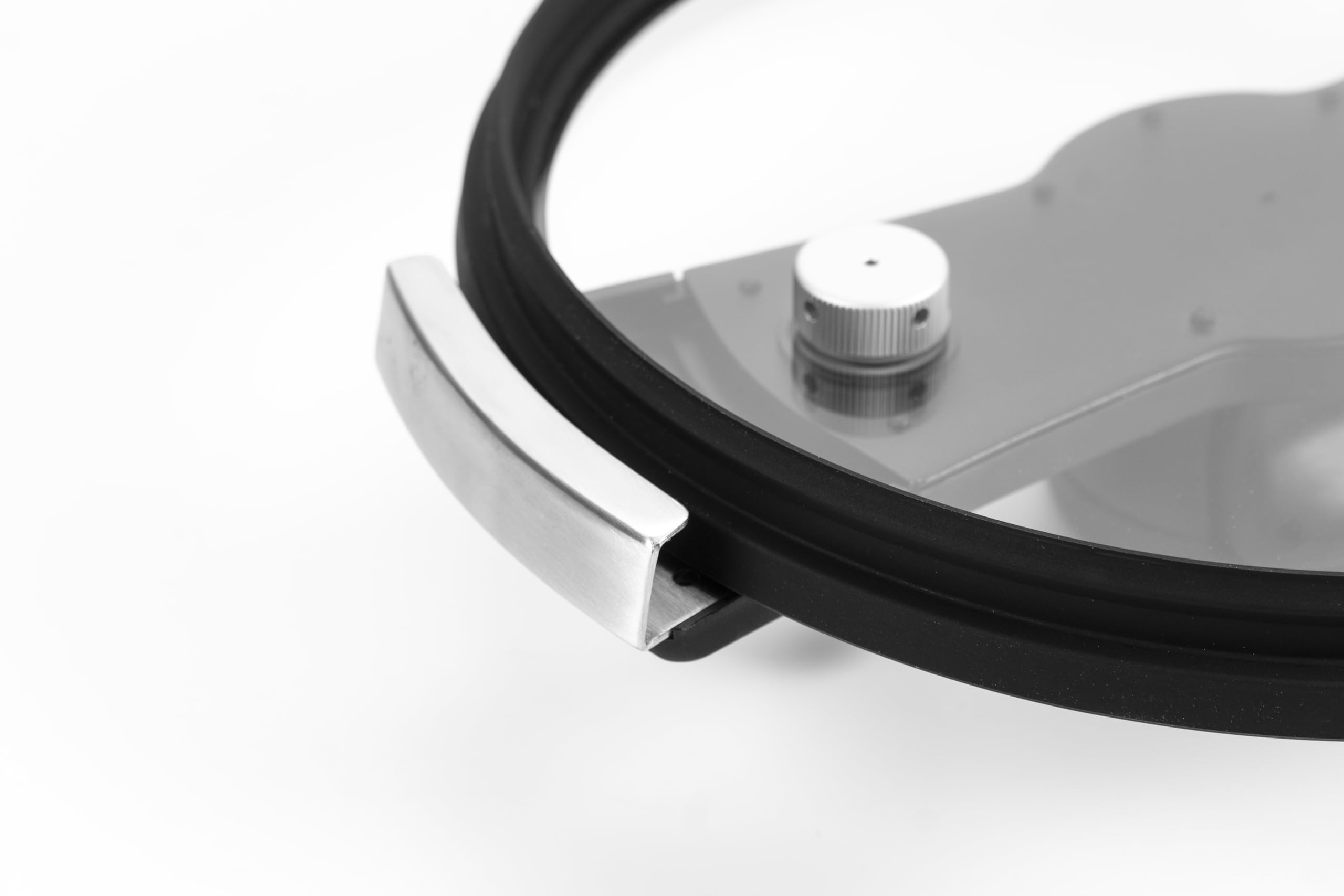 VITESSE Dampfgar-Deckel, Einhand-Verschlussmechanismus, passend für nesto Topf Ø 24 cm