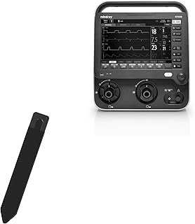 BoxWave Stylus Pouch Compatible with Mindray SV300 - Stylus PortaPouch, Stylus Holder Carrier Portable Self-Adhesive for Mindray SV300 - Jet Black