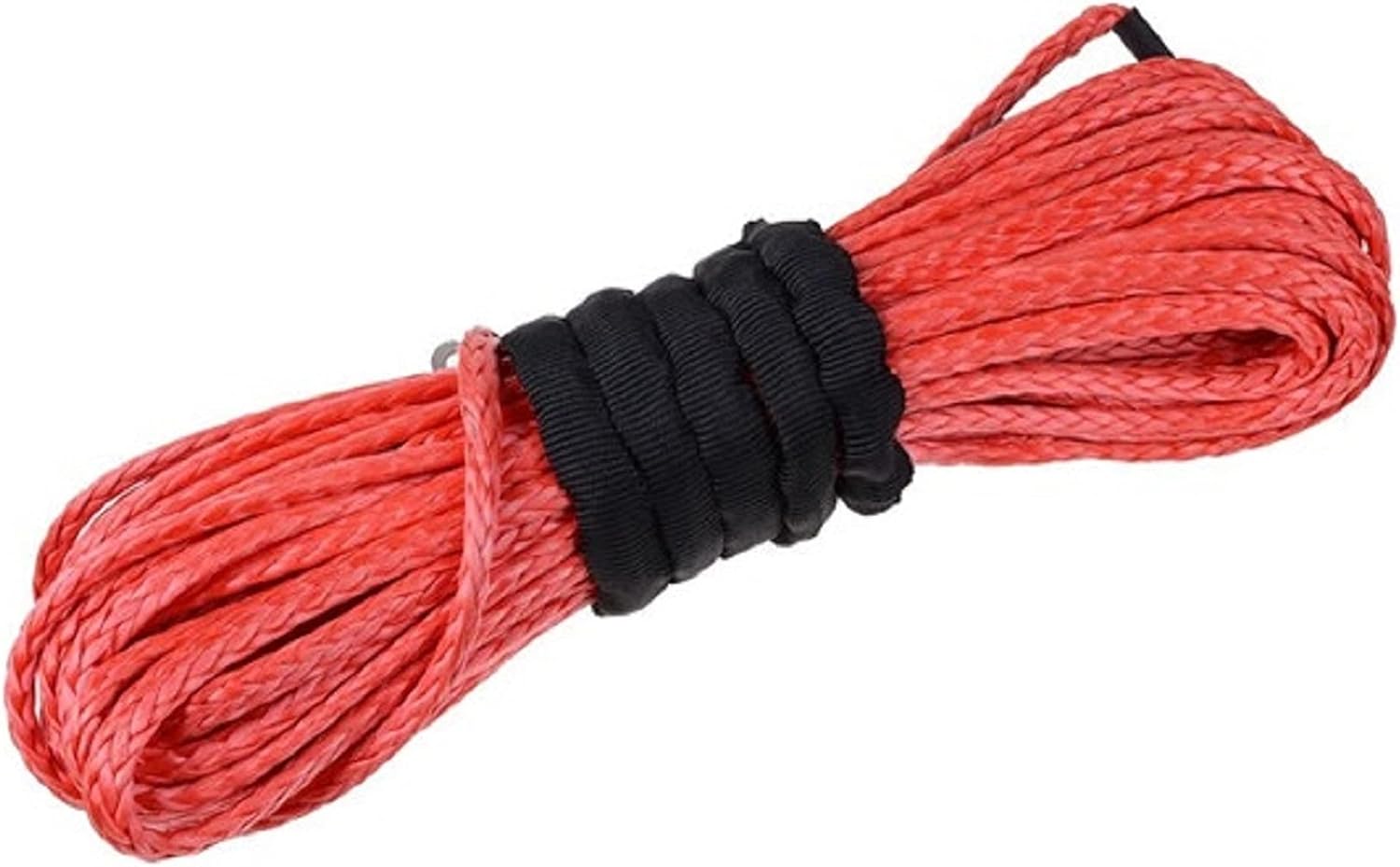 yuyoumy Electric Hoist 50' 11000-15000lbs 15M 5-7Ton Towing Winch Rope Heavy Duty Cable String Line Synthetic Fiber for ATV/UTV/SUV/4X4/4WD for Lifting in Factories, Warehouses