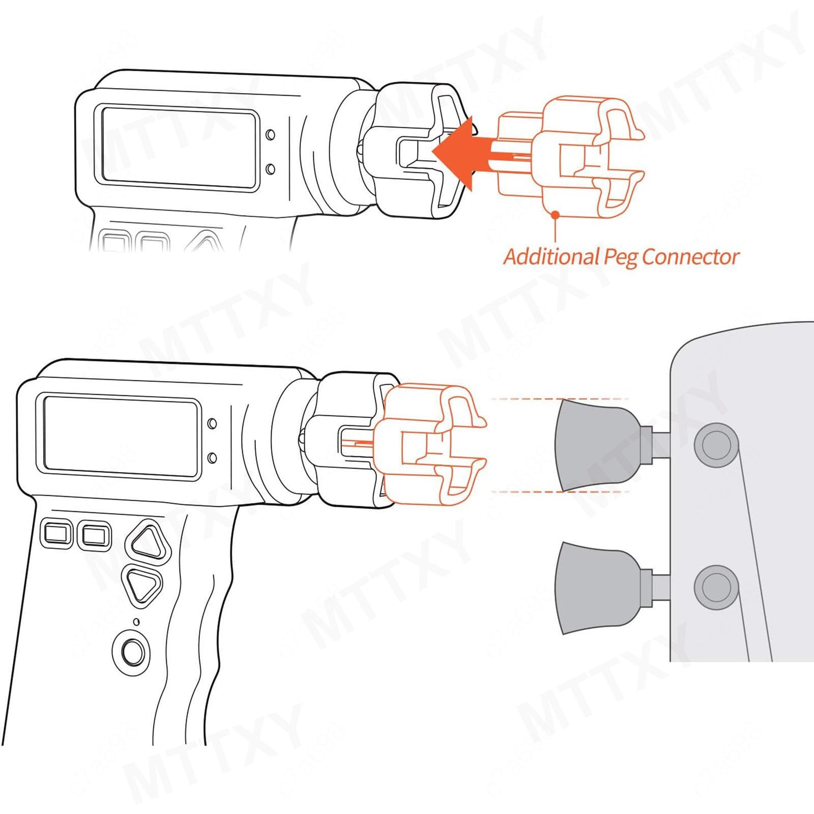 Afinador inteligente para guitarra con enrollador de cuerdas para ukelele, modos de afinación automática, pantalla LCD para guitarra acústica/clásica/eléctrica, afinación cromática.,White